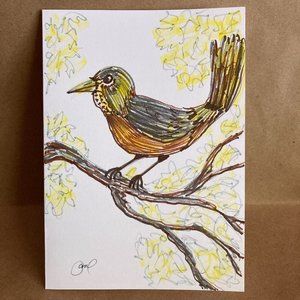 Original Artwork by Gamali Blank Note Card
